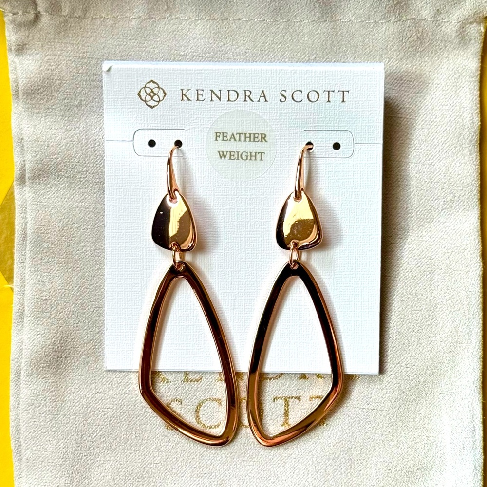 Kendra Scott Kira Drop Earring Rose Gold